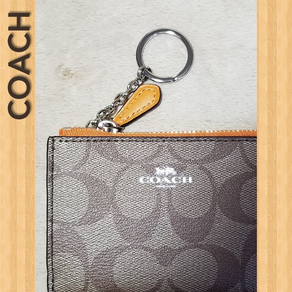 COACH NWT Women's Signature Mini Skinny Id - Picture 2 of 7